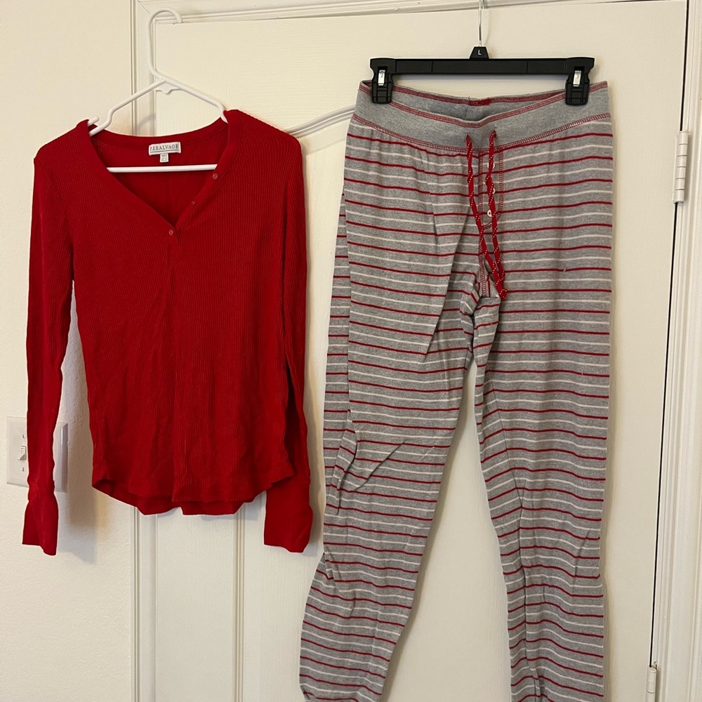 P.J. Salvage Vibrant Red Knit Top